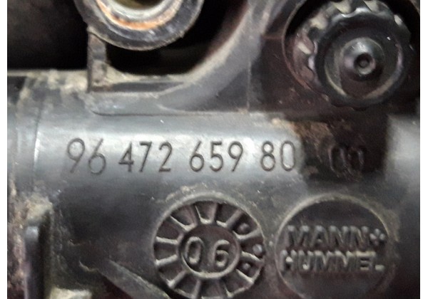 Корпус термостата Peugeot, Citroen 1.4, 1.6 16V, 1336Z0, 9647265980, 96472659